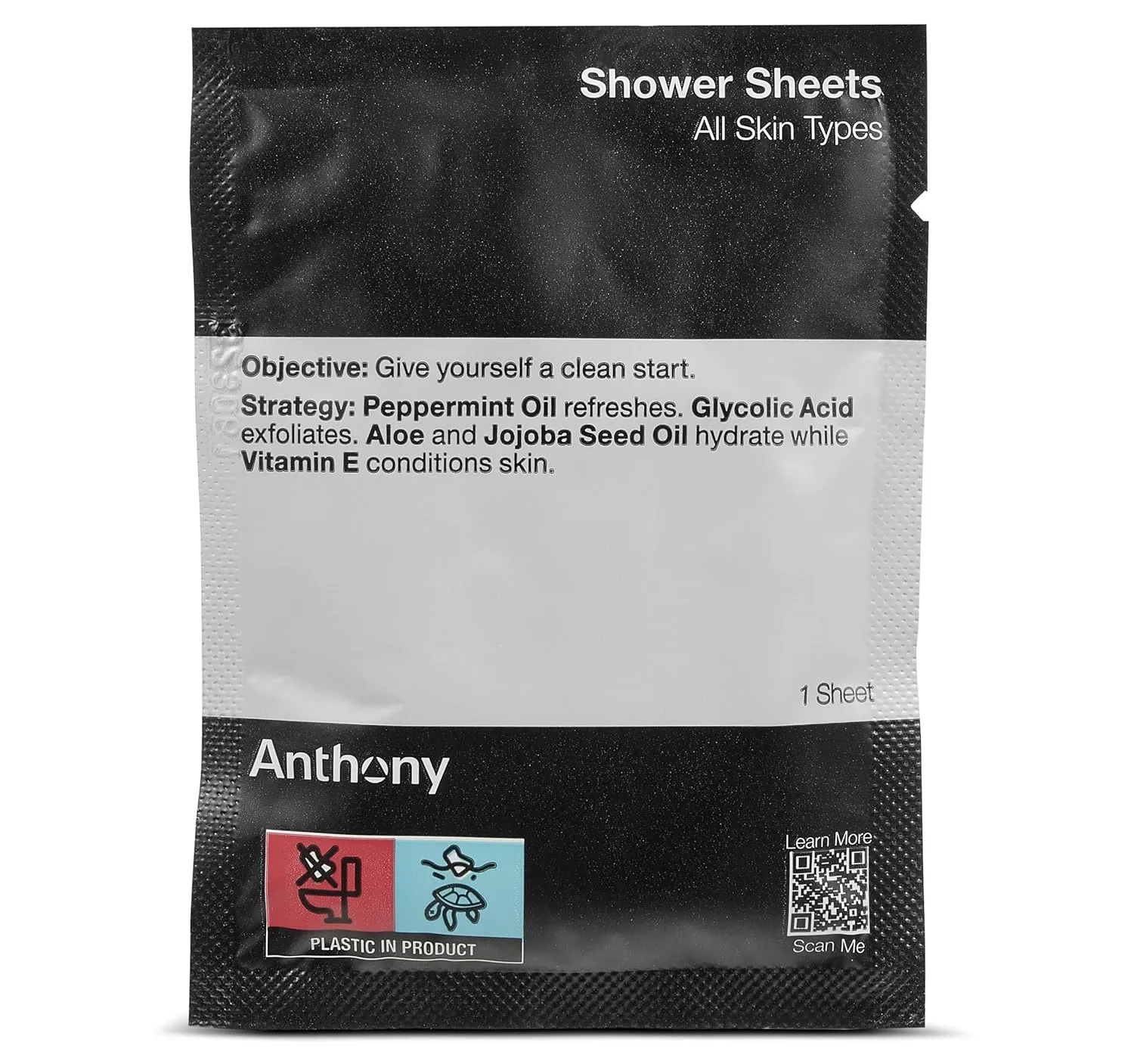 Anthony Body Wipes for Adults Bathing, Post Workout, & A Must Have Camping Personal Care Product  Travel Shower Wipes No Rinse Body Wash  Disposable Wash Cloth Towelettes 48 9x12.5