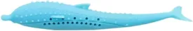 Arinda Silicone Fish Shape Cat Toothbrush Teething Toy with Catnip Pet Toys
