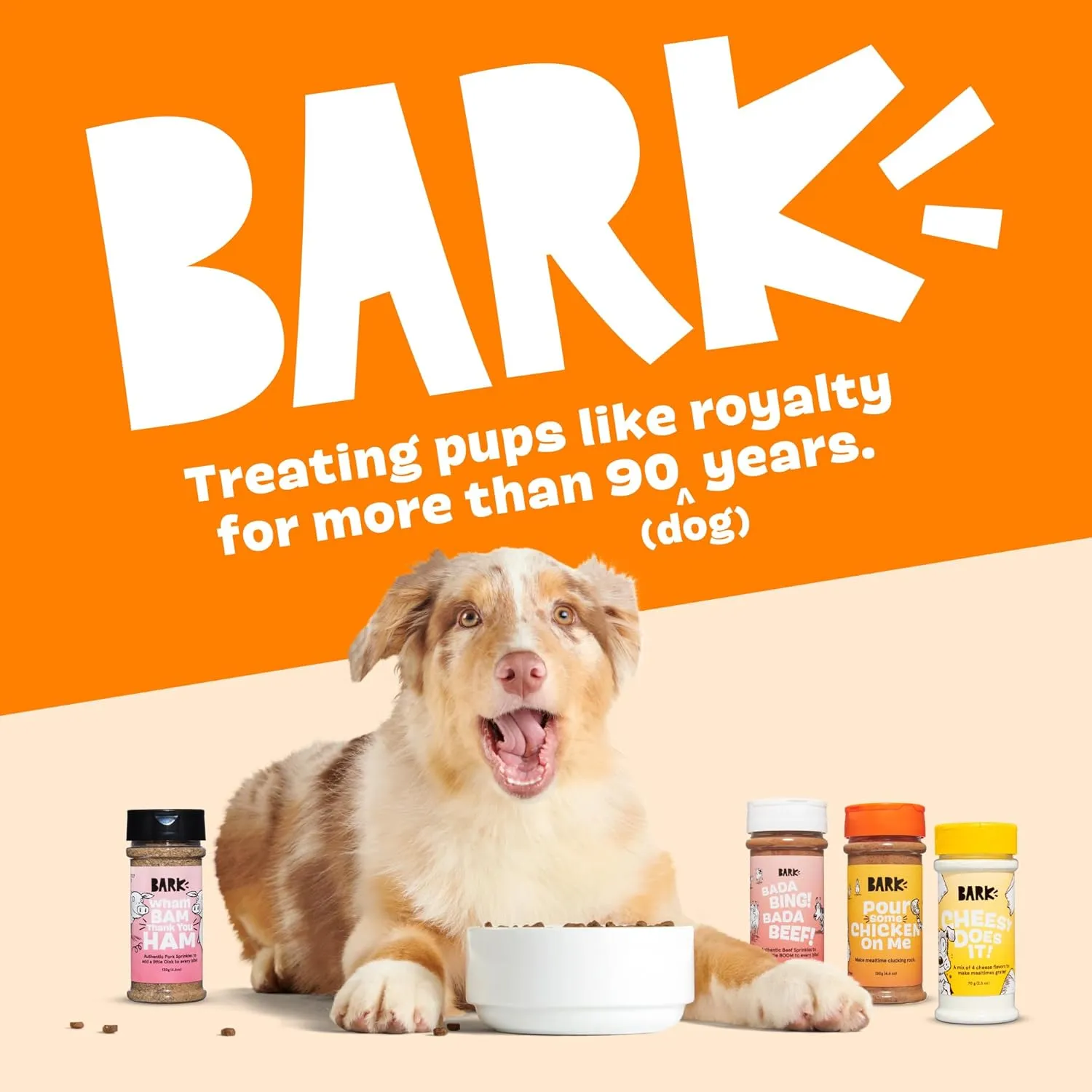 Barkbox Bada Bing Beef Dry Dog Food, Toppers with High Protein and Limited Ingredients Meal Enhancer for Large & Small Breeds - 4.6 Oz