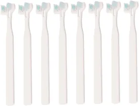 BESPORTBLE 8Pcs Pet Toothbrush for Dogs and Cats Dual Head Design with Soft Bristles High Grade for Deep Cleaning Convenient Oral Care Accessories for Pets
