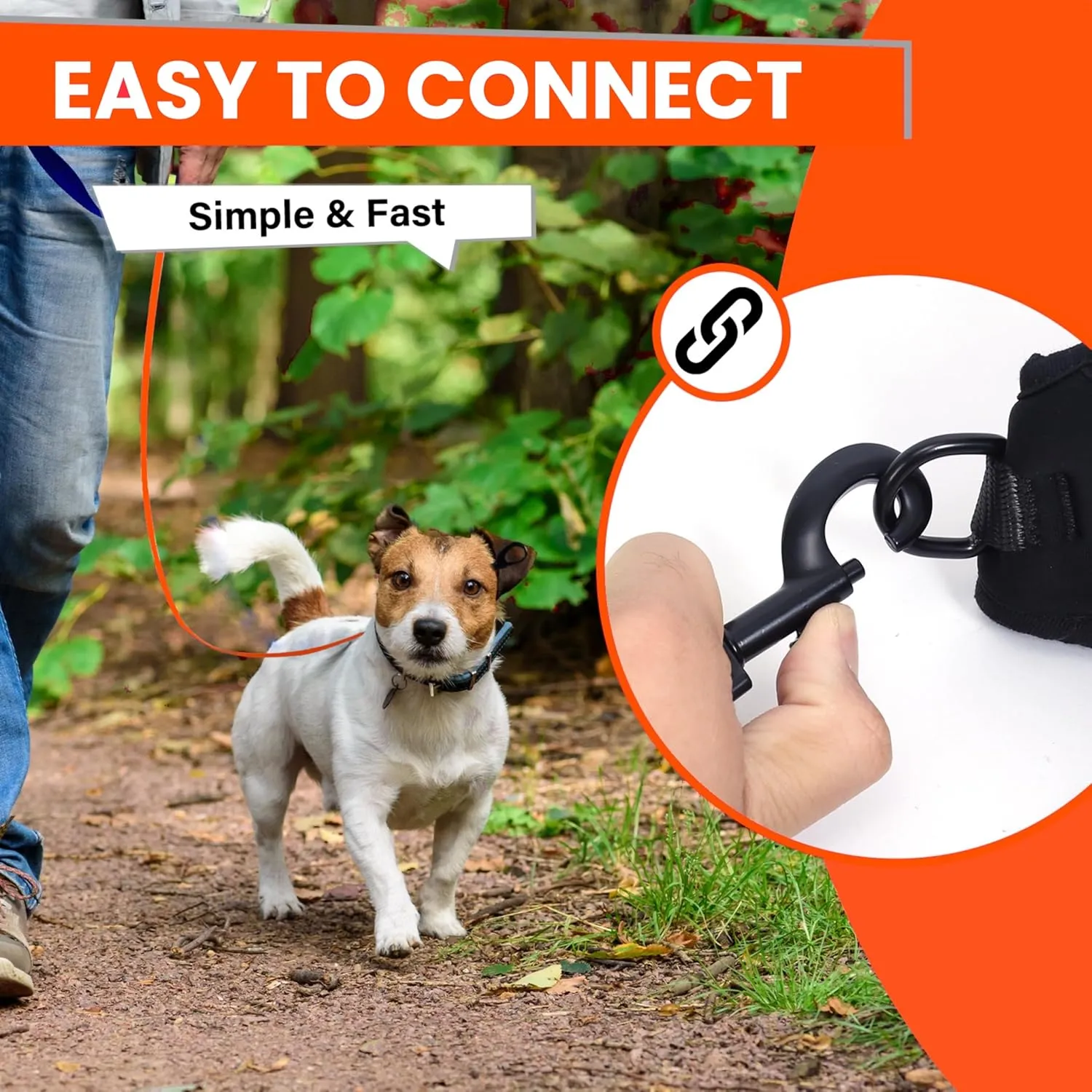 Biothane Long Line Dog Leash 5ft, 10ft, 16ft, 30ft, 50ft PVC Recall Waterproof Dog Leash Beach Swimming Tracking Training Dogs Lead for Pet, Medium and Large Dogs