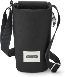 BLACK   BLUM Insulated Bottle Bag - For Adults and Kids - Made with Recycled PET and BPA Free - Bottle Bag for On The Go, Black