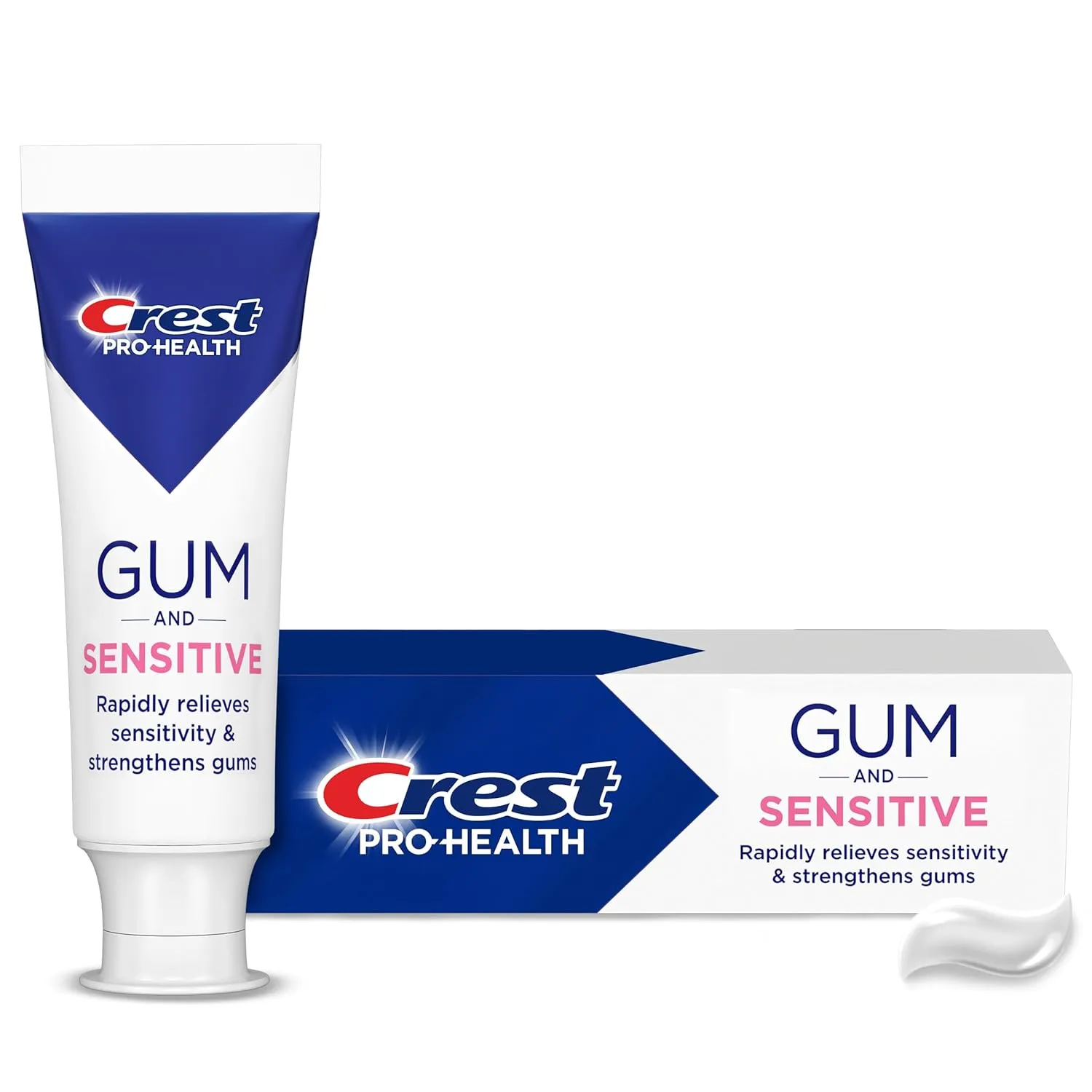 Crest Pro-Health Sensitive and Gum All Day ProtectionToothpaste 4.8 oz- Anticavity, Antibacterial Flouride Toothpaste, Clinically Proven, Sensitivity Toothpaste