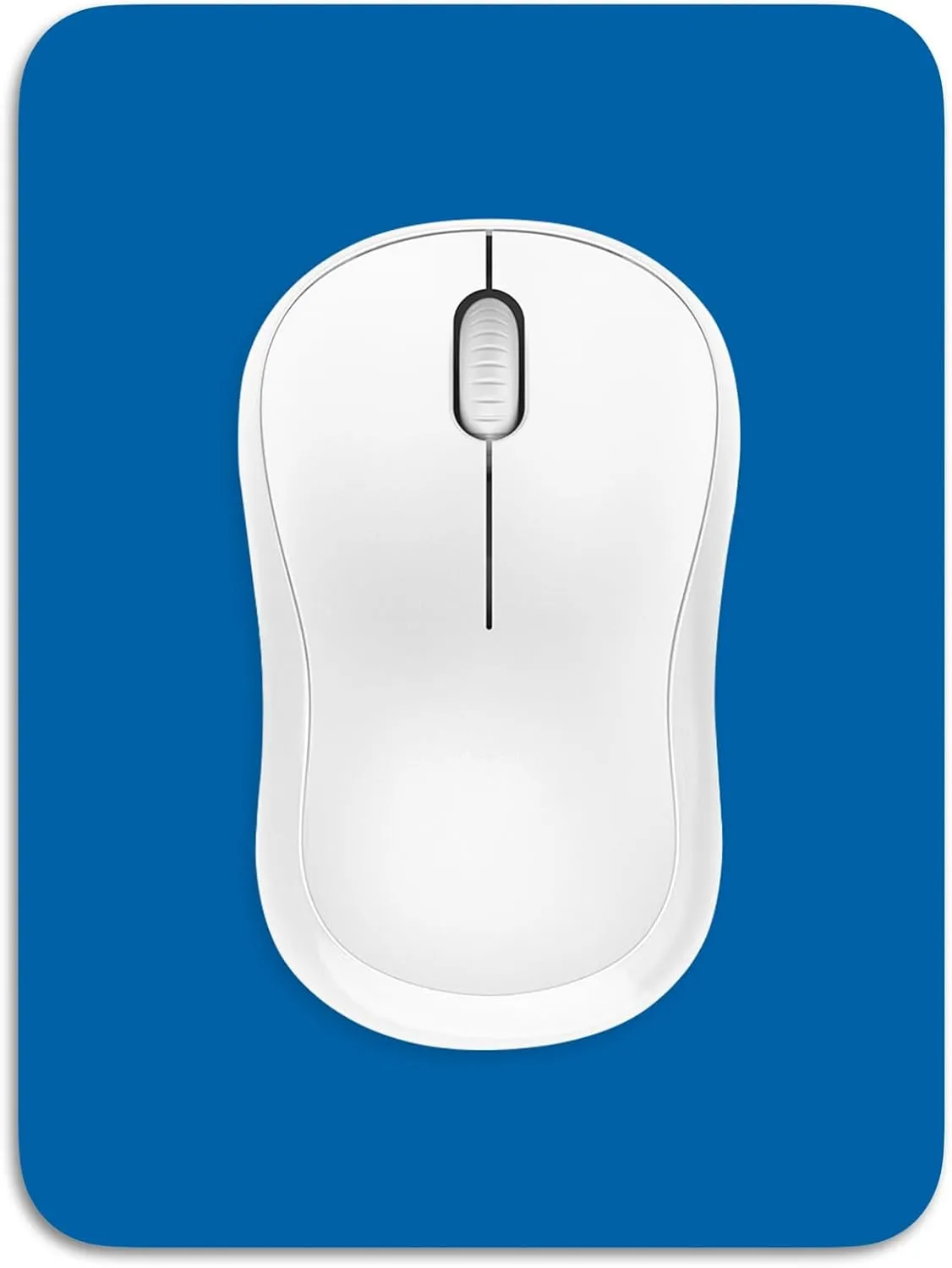 Dapesuom Small Mouse Pad, 6 x 8 Inch Thick Rubber Premium-Textured Non-Slip Portable & Washable Mini Mouse Mat for Women Men Wireless Laptops Keyboard Tray Gaming Computer Office Travel, Dark Blue