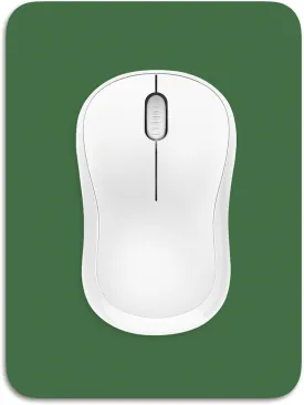 Dapesuom Small Mouse Pad, 6 x 8 Inch Thick Rubber Premium-Textured Non-Slip Portable & Washable Mini Mouse Mat for Women Men Wireless Laptops Keyboard Tray Gaming Computer Office Travel, Forest Green