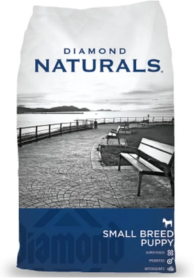 Diamond Naturals Small Breed Puppy Real Chicken Recipe High Protein Dry Dog Food 40 Pound (Pack of 1)