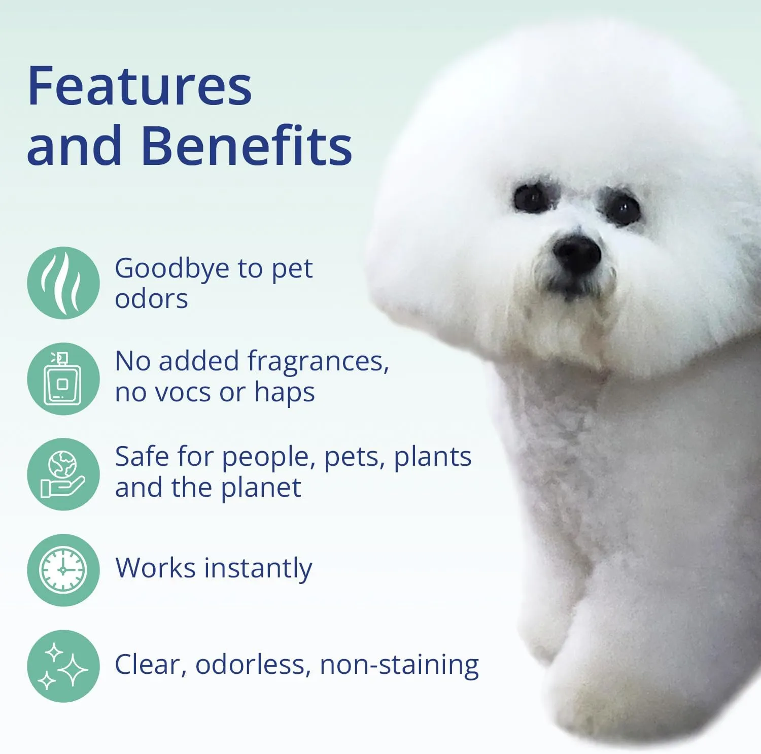 Eliminator, Versatile Natural Odor Remover, Deodorizer & Absorber, Permanently Eliminate Surface Odor, Pet Odor Eliminator, Concentrate Odor Remover, 64oz