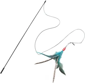 Go Cat Da Bird Single Pole Teaser on 36 inch Rod