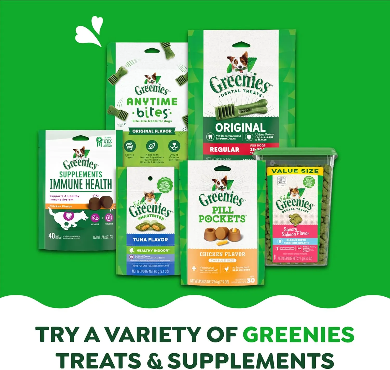 Greenies Weight Management Regular Natural Dog Dental Care Chews Weight Control Dog Treats, 27 oz. Pack (27 Treats)