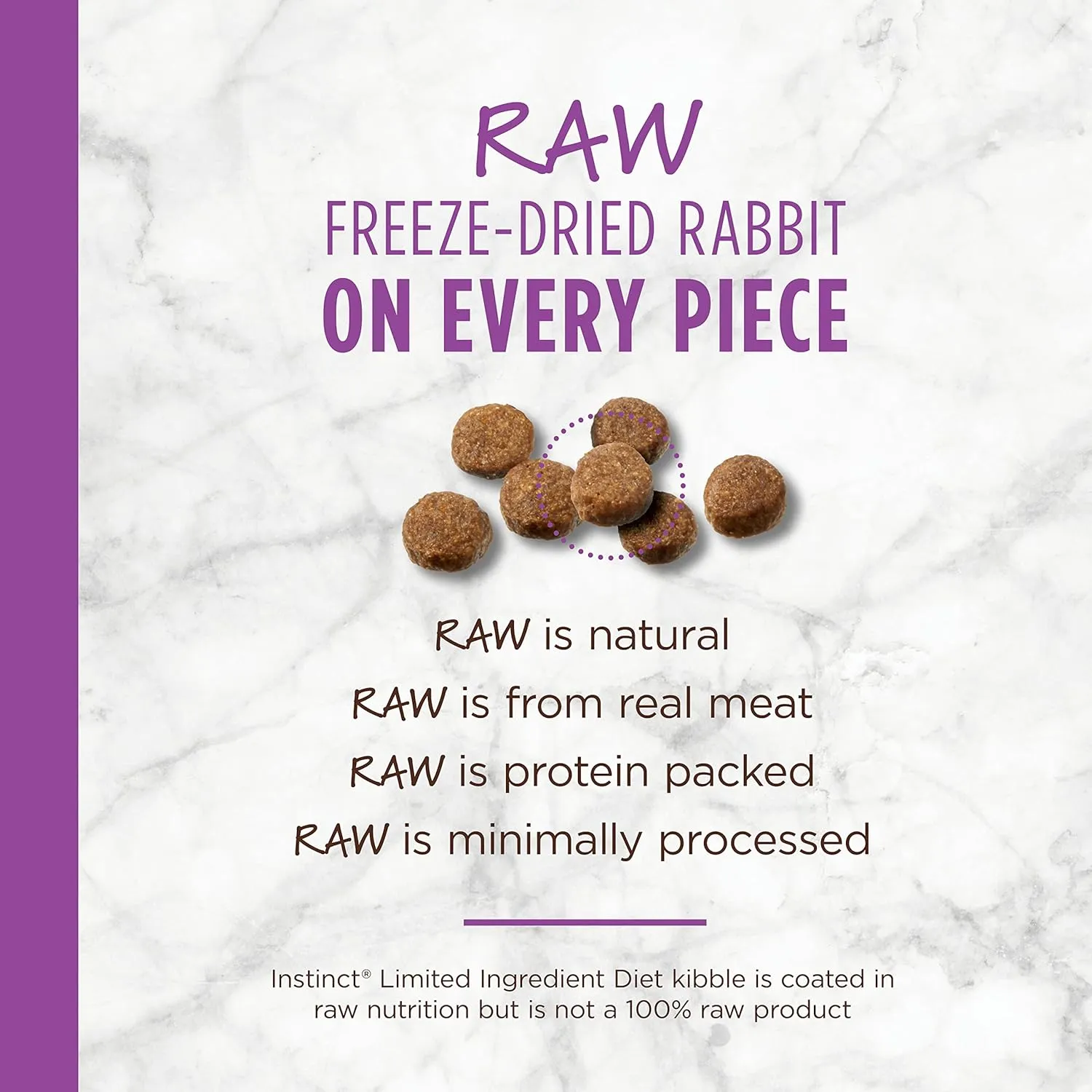 Instinct Limited Ingredient Diet, Natural Dry Cat Food, Grain Free Recipe - Real Rabbit, 4.5 lb. Bag