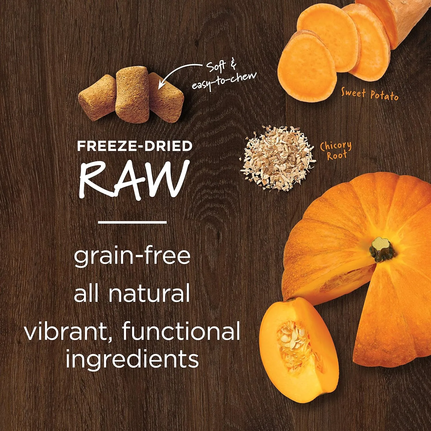 Instinct Raw Boost Mixers, Freeze Dried Dog Food Topper with Functional Ingredients, Grain Free, Real Chicken - Gut Health , 5.5 oz. Bag