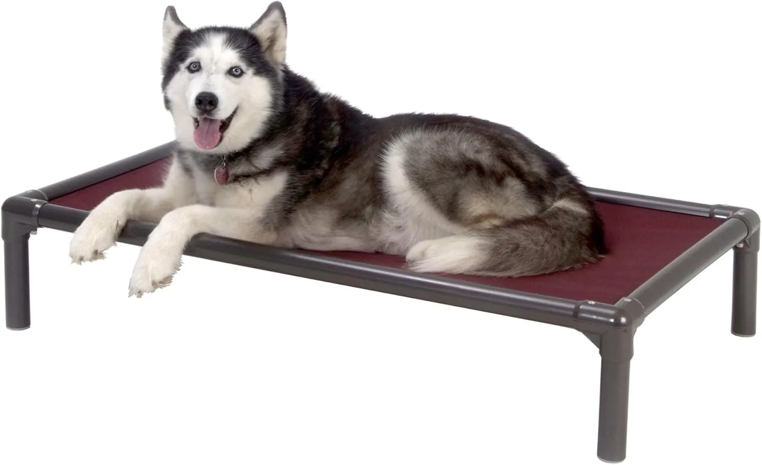Kuranda Chewproof Dog Bed - Walnut PVC - 35" x 23" - Cordura Nylon - Forest