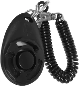 Lightweight Dog Clicker with Springy Wrist Strap Portable Pet Training Tool for Puppies and Dogs for Potty Training and Interactive Play Comfortable Wrist