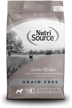 Nutrisource Grain Free ( Turkey ) Senior Dog Food 30Lb