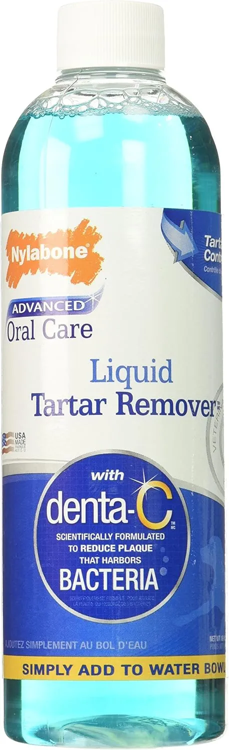 Nylabone NPD600P 16 Oz Liquid Tartar Remover