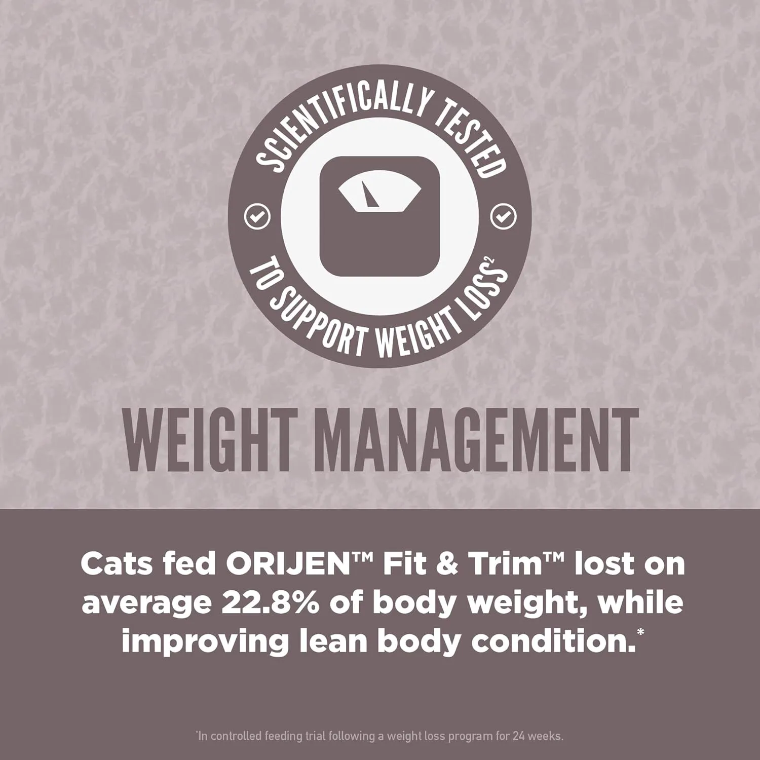 ORIJEN Fit and Trim Dry Cat Food, Grain Free Cat Food for Adult Cats, with WholePrey Ingredients, 4lb