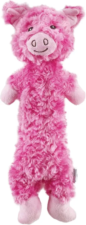 Outward Hound by Charming Pet Lil' Dudes Pig Plush Squeaky Dog Toy