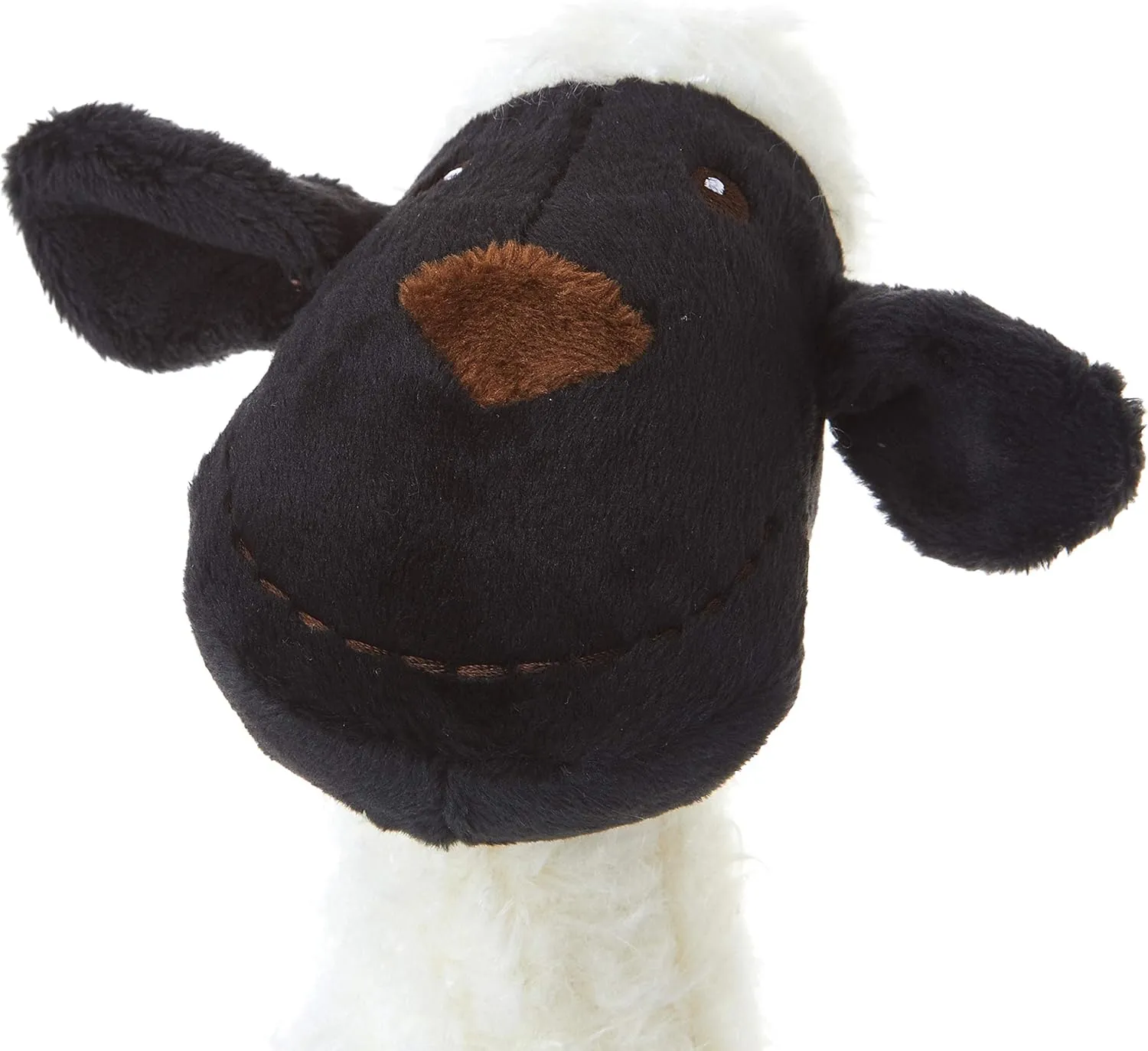 Outward Hound Scruffles Lamb Plush Squeaky Dog Toy, Small