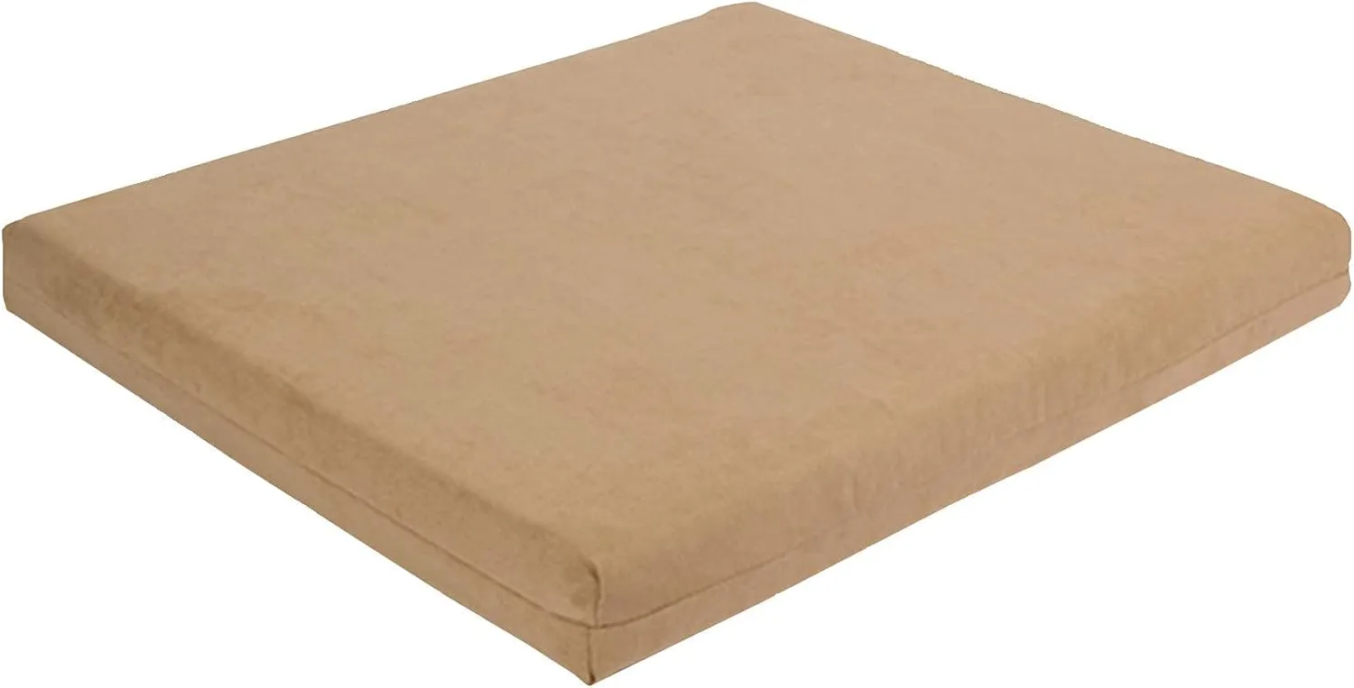Pet Support Systems Orthopedic Dog Bed - Gel Memory Foam Pet Bed, Luxury Washable Dog Bed for Sleeping and Support (Removable Cover, Small Tan Dog Bed)