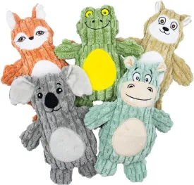 Plush Dog Toys- 5 PCS Squeaky Toys for Medium & Small Dog- Interactive Stuffed Puppy Toys to Reduce Boredom and Anxiety- Funny Cute Dog Gifts for Puppies
