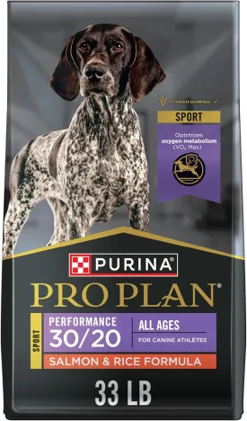 Purina Pro Plan High Protein Dog Food, Sport 30/20 Salmon and Rice Dog Food Dry Formula - 33 lb. Bag