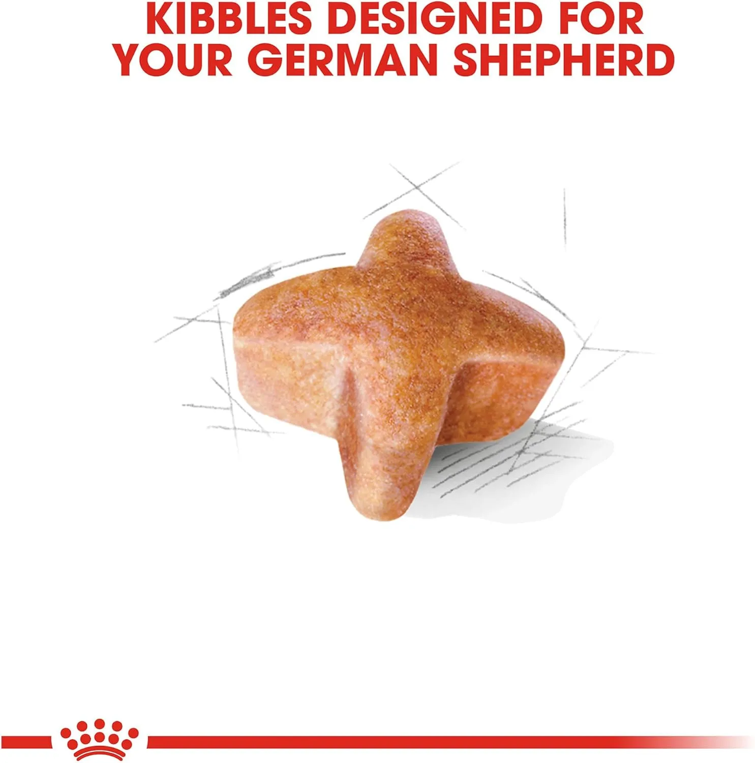 Royal Canin German Shepherd Adult Dry Dog Food, 30 lb bag