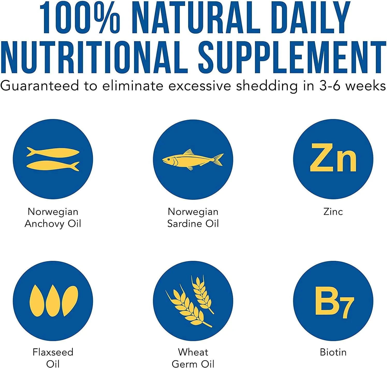 Shed-X Liquid Dog Supplement, 32oz  100% Natural  Helps Dog Shedding, Fish Oil for Dogs Supports Skin & Coat, Dog Oil for Food with Essential Fatty Acids, Vitamins, and Minerals