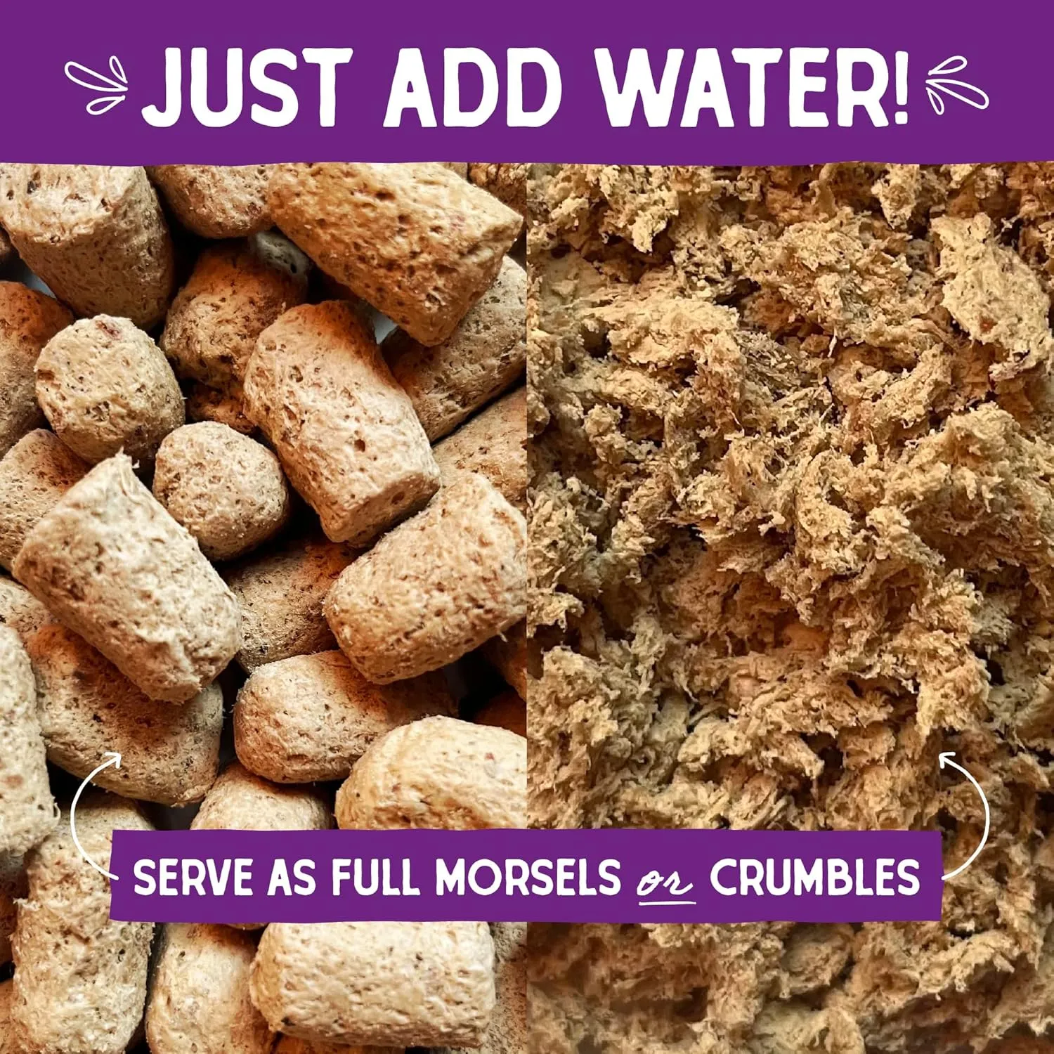Stella & Chewy's Freeze-Dried Raw Cat Dinner Morsels - Premium Rabbit Recipe with 98% Responsibly-Sourced Meat & Organs - Natural Grain-Free Cat & Kitten Food - Made in USA - 8 oz
