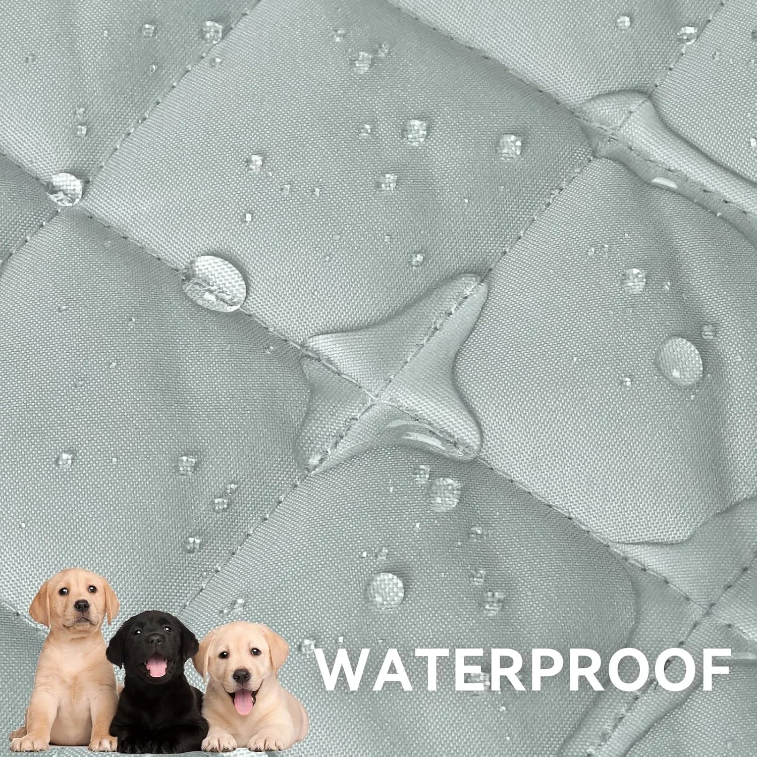 Waterproof Dog Bed Cover Pet Blanket- 40x50 inch Double-Sided Washable Pet Blanket Couch Furniture Protector Cover for Dog Cat Kids