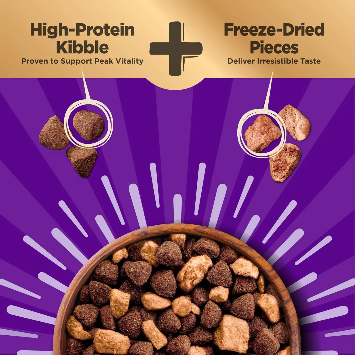 Wellness CORE  (Formerly RawRev) Dry Dog Food with Freeze Dried Pieces, Grain Free, High Protein, Natural, Wild Game Duck, Lamb, Wild Boar, & Rabbit Recipe, (4-Pound Bag)
