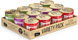 Weruva Dogs in The Kitchen, Variety Pack, Doggie Dinner Dance!, Wet Dog Food, 10oz Cans (Pack of 12)
